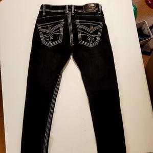 Red Rivet Skinny Jeans Size 3